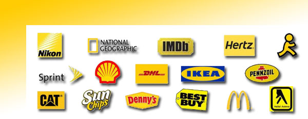 Желтый цвет логотипа